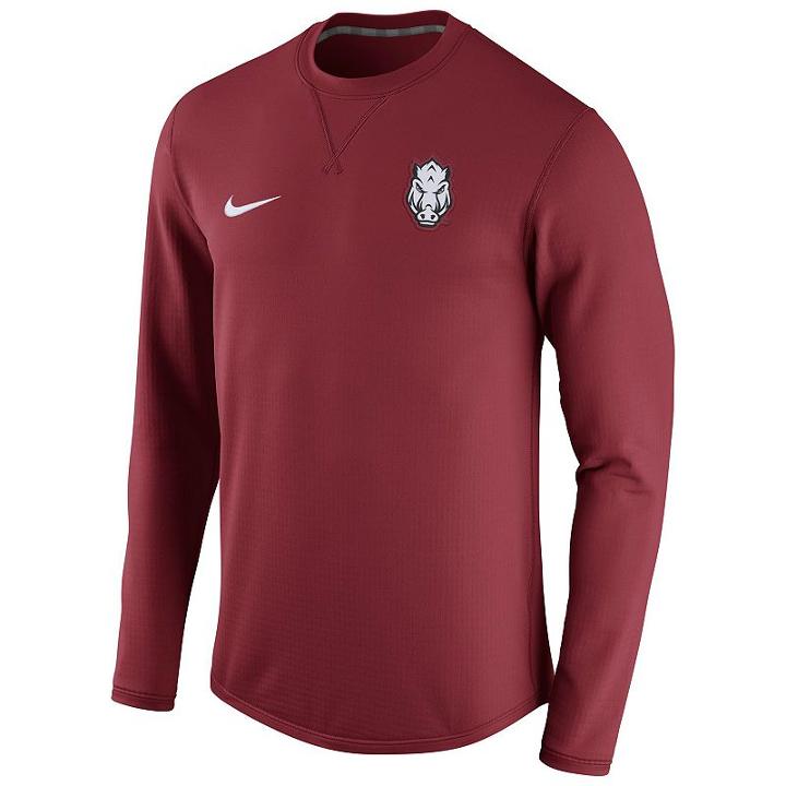 Men's Nike Arkansas Razorbacks Modern Waffle Fleece Sweatshirt, Size: Medium, Ovrfl Oth