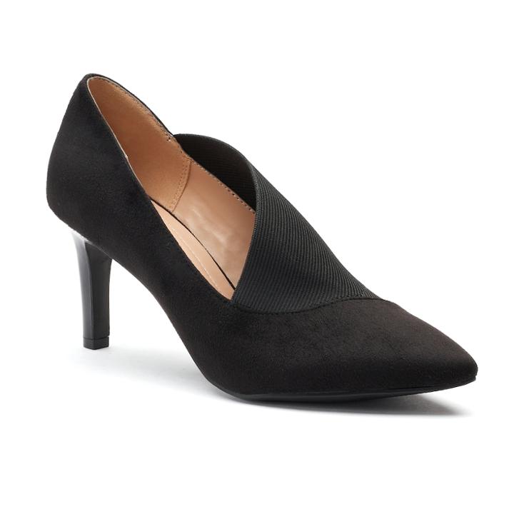Andrew Geller Tucket Women's High Heels, Size: Medium (8.5), Black