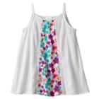 Girls 4-10 Jumping Beans&reg; Lace Panel Tank Top, Girl's, Size: 10, White