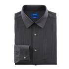Men's Apt. 9&reg; Slim-fit Easy-care Dress Shirts, Size: 15.5-34/35, Grey (charcoal)