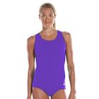 Women's Dolfin Aquashape Conservative One-piece Lap Swimsuit, Size: 20 Comp, Purple
