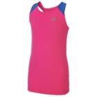 Girls 7-16 Adidas Climalite Contrast Tank Top, Girl's, Size: Xs, Med Pink