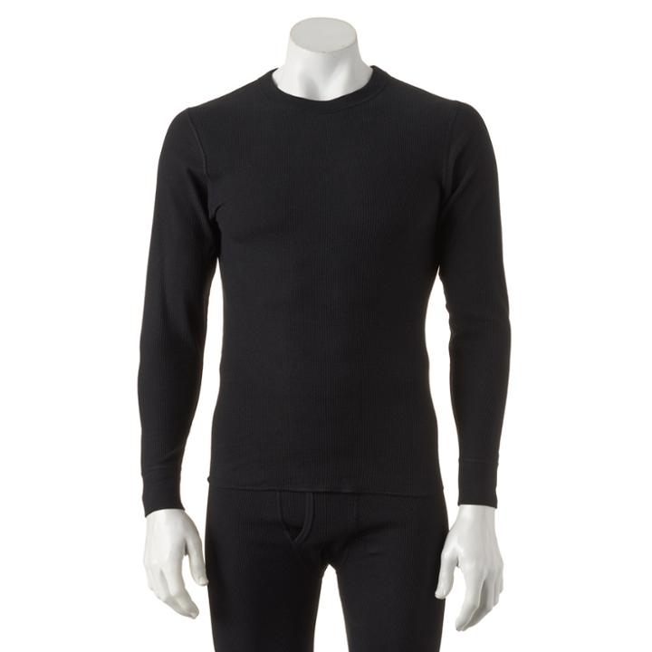 Big & Tall Hanes Ultimate X-temp Thermal Tee, Men's, Size: Xl Tall, Black