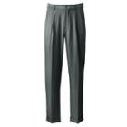 Men's Grand Slam Performance Easy-care Double-pleated Golf Pants, Size: 30x30, Silver