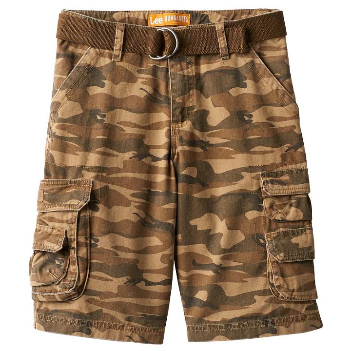 Boys 8-20 Lee Twill Cargo Shorts, Boy's, Size: 12, Ovrfl Oth