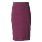 Women's Apt. 9&reg; Marled Midi Skirt, Size: Xs, Drk Purple