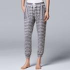 Women's Simply Vera Vera Wang Waking Hours Cropped Pant, Size: Xl, Blue
