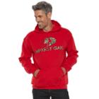 Men's Mossy Oak Hooded Sweatshirt, Size: Medium, Red