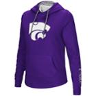 Women's Kansas State Wildcats Crossover Hoodie, Size: Large, Drk Purple