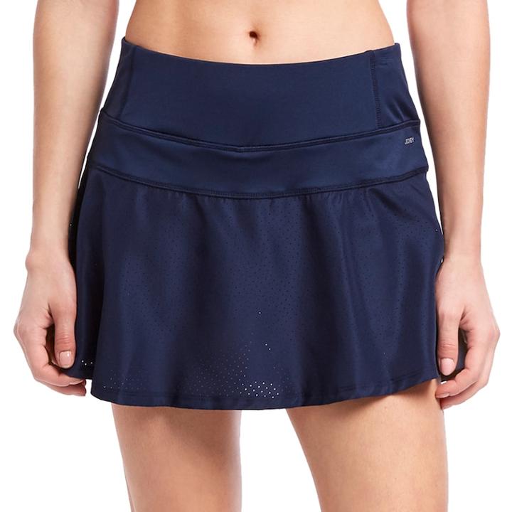Women's Jockey Sport Circulation Perforated Skort, Size: Medium, Blue