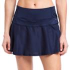 Women's Jockey Sport Circulation Perforated Skort, Size: Medium, Blue