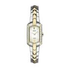 Seiko Women's Tressia Diamond Two Tone Stainless Steel Solar Watch - Sup358, Multicolor