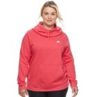 Plus Size Nike Cowlneck Hoodie, Women's, Size: 1xl, Red Other