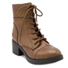 Rampage Krista Women's Combat Boots, Size: Medium (6), Brown