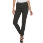 Women's Apt. 9&reg; Tummy-control High-waisted Ponte Leggings, Size: Xl Short, Grey