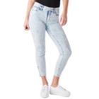 Juniors' Denizen From Levi's Zipper High-waisted Ankle Jeggings, Teens, Size: 3, Light Blue