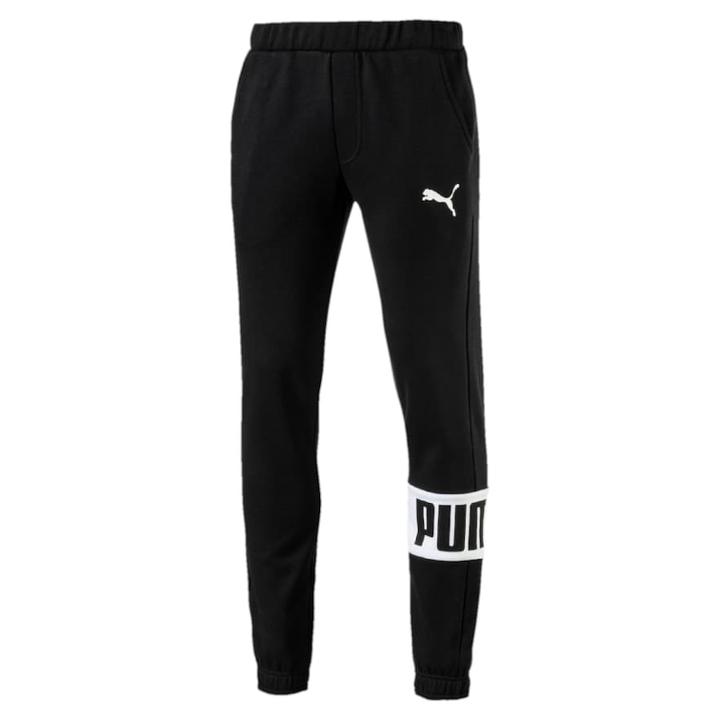 Boys 8-20 Puma Rebel Fleece Jogger Pants, Size: Xxl, Black
