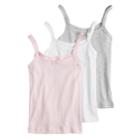 Girls 7-16 Maidenform 3-pack Cami Tank Tops, Size: Xs, Multicolor