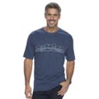 Men's Newport Blue Graphic Tee, Size: Xxl, Blue Other