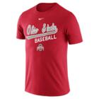 Men's Nike Ohio State Buckeyes Baseball Tee, Size: Large, Ovrfl Oth