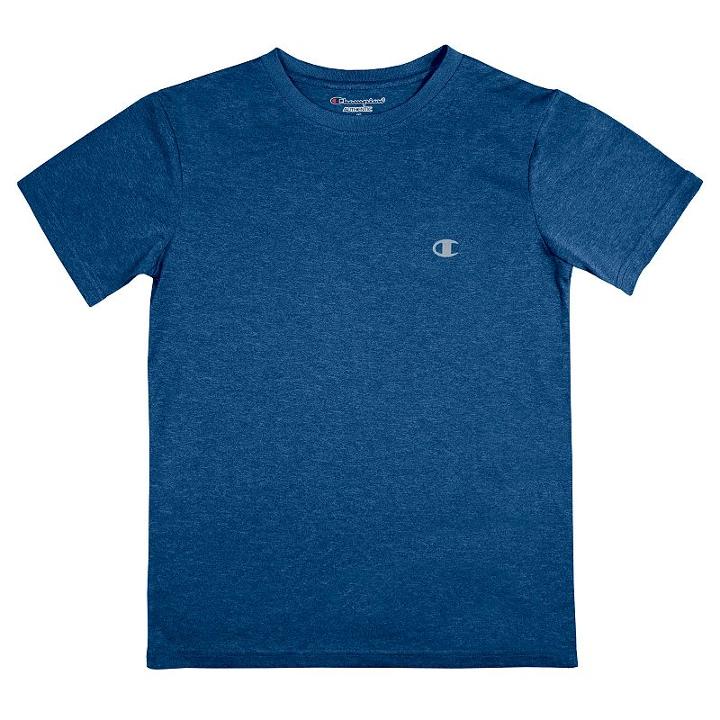 Champion Heather Tee - Boys 4-7, Boy's, Size: 4, Med Blue