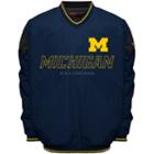 Men's Michigan Wolverines Rush Windshell Top, Size: Small, Blue