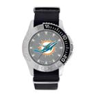 Men's Game Time Miami Dolphins Starter Watch, Black