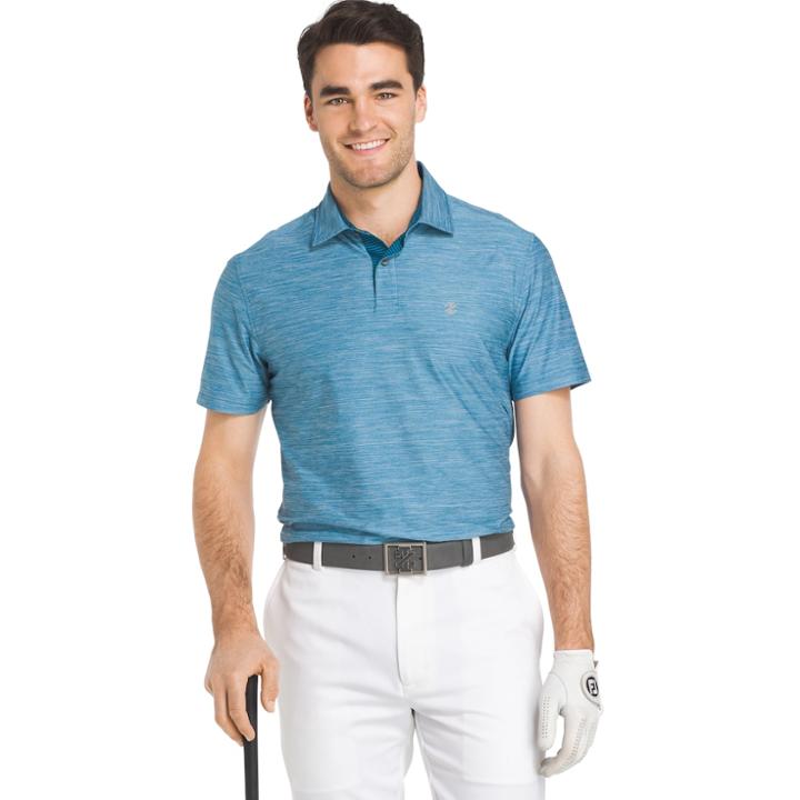 Big & Tall Izod Title Holder Swingflex Classic-fit Stretch Performance Golf Polo, Men's, Size: Xxl Tall, Blue Other