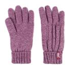 Heat Holders, Women's Thermal Cable-knit Gloves, Size: L-xl, Pink