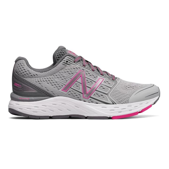 New Balance 680 V5 Women's Running Shoes, Size: 9.5, Grey