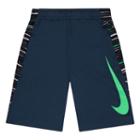 Boys 4-7 Nike Logo Sublimated Dri-fit Mesh Shorts, Size: 5, Blue Other