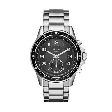 Relic Men's Duncan Connected Hybrid Stainless Steel Smart Watch - Zrt1007, Size: Large, Grey