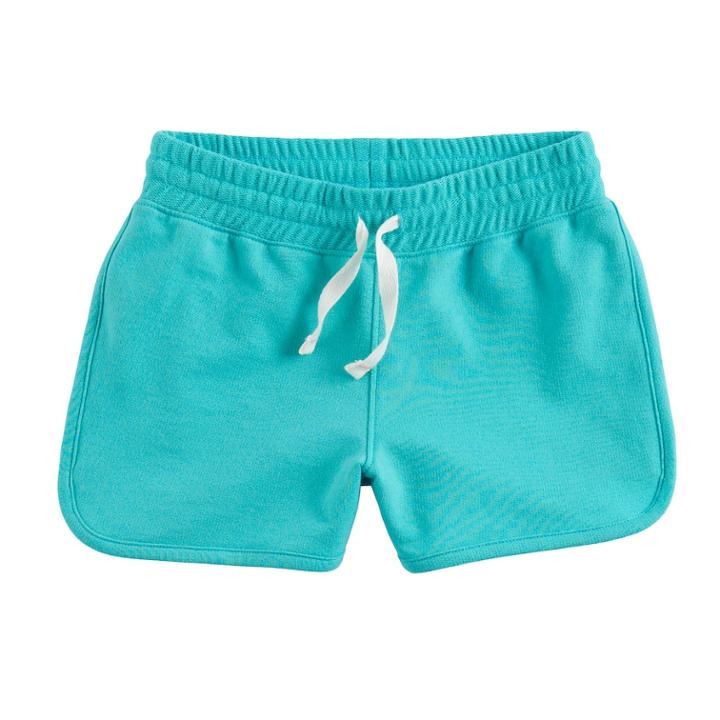 Girls 4-10 Jumping Beans&reg; French Terry Dolphin Shorts, Size: 7, Turquoise/blue (turq/aqua)