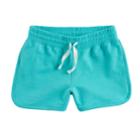 Girls 4-10 Jumping Beans&reg; French Terry Dolphin Shorts, Size: 7, Turquoise/blue (turq/aqua)