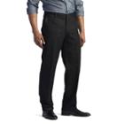 Men's Lee Total Freedom Relaxed-fit Stain Resist Flat-front Pants, Size: 40x32, Oxford