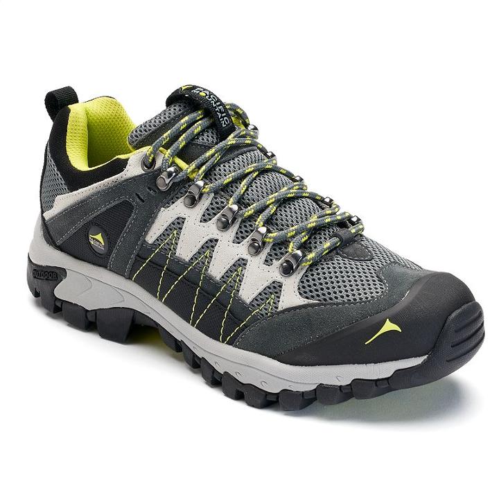 Pacific Mountain Crater Men's Hiking Shoes, Size: Medium (9.5), Green