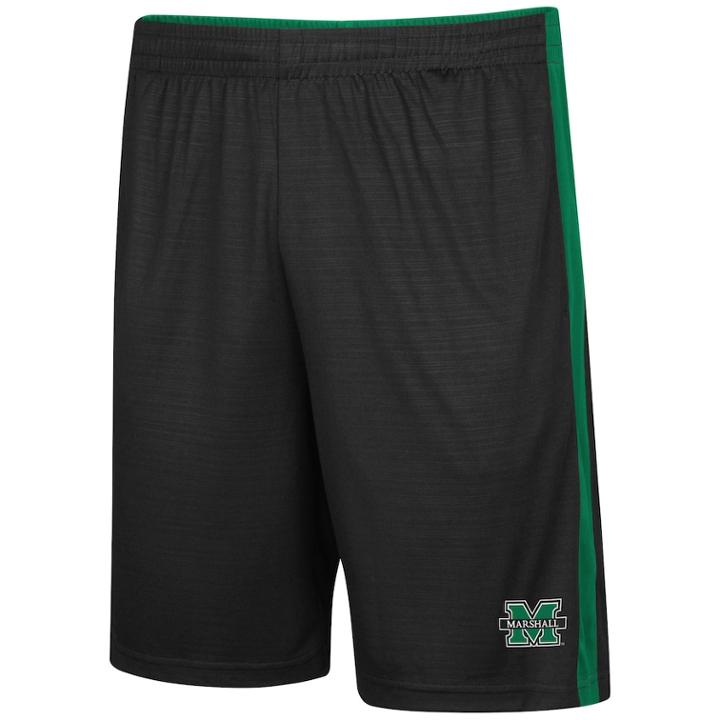 Men's Colosseum Marshall Thundering Herd Shorts, Size: Medium, Silver