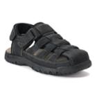 Sonoma Goods For Life&trade; Trail Boys' Fisherman Sandals, Size: 12, Black