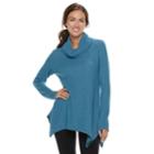 Women's Sonoma Goods For Life&trade; Supersoft Waffle Tunic, Size: Xs, Dark Blue