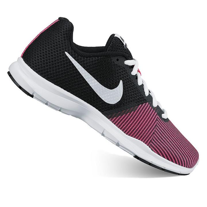 Nike Flex Bijoux Grade School Girls' Sneakers, Size: 4, Oxford