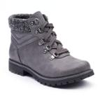 Sonoma Goods For Life&trade; Claudia Women's Ankle Boots, Size: Medium (10), Med Grey
