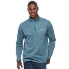 Big & Tall Columbia Dunsire Point Classic-fit Colorblock Fleece Quarter-zip Pullover, Men's, Size: 3xl Tall, Blue Other