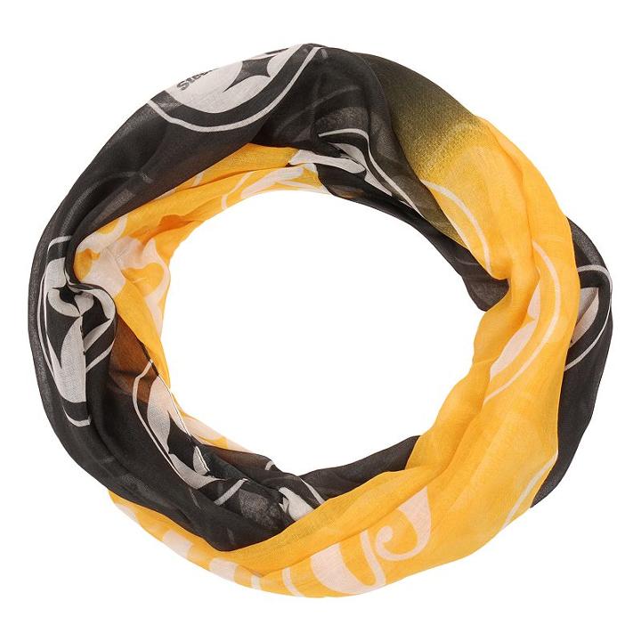 Women's Forever Collectibles Pittsburgh Steelers Gradient Infinity Scarf, Multicolor