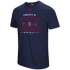 Men's Under Armour Boston Red Sox Heat Gear Crushed It Tee, Size: Medium, Blue (navy)
