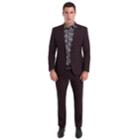Men's Nick Graham Slim-fit Plaid Unhemmed Suit, Size: 48r 41, Dark Red