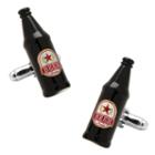 Beer Bottle Cuff Links, Men's, Multicolor