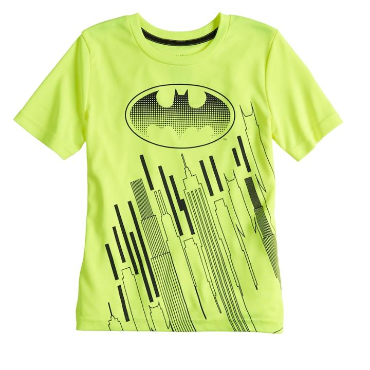 Boys 4-10 Jumping Beans&reg; Dc Comics Batman Active Tee, Size: 6, Gold