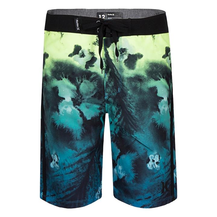 Boys 4-7 Hurley Floral Drift Board Shorts, Size: 4, Brt Blue