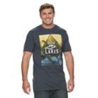 Big & Tall Sonoma Goods For Life&trade; Hillside Lakes Graphic Tee, Men's, Size: L Tall, Dark Blue