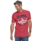 Men's Columbia Logo Tee, Size: Large, Brt Red